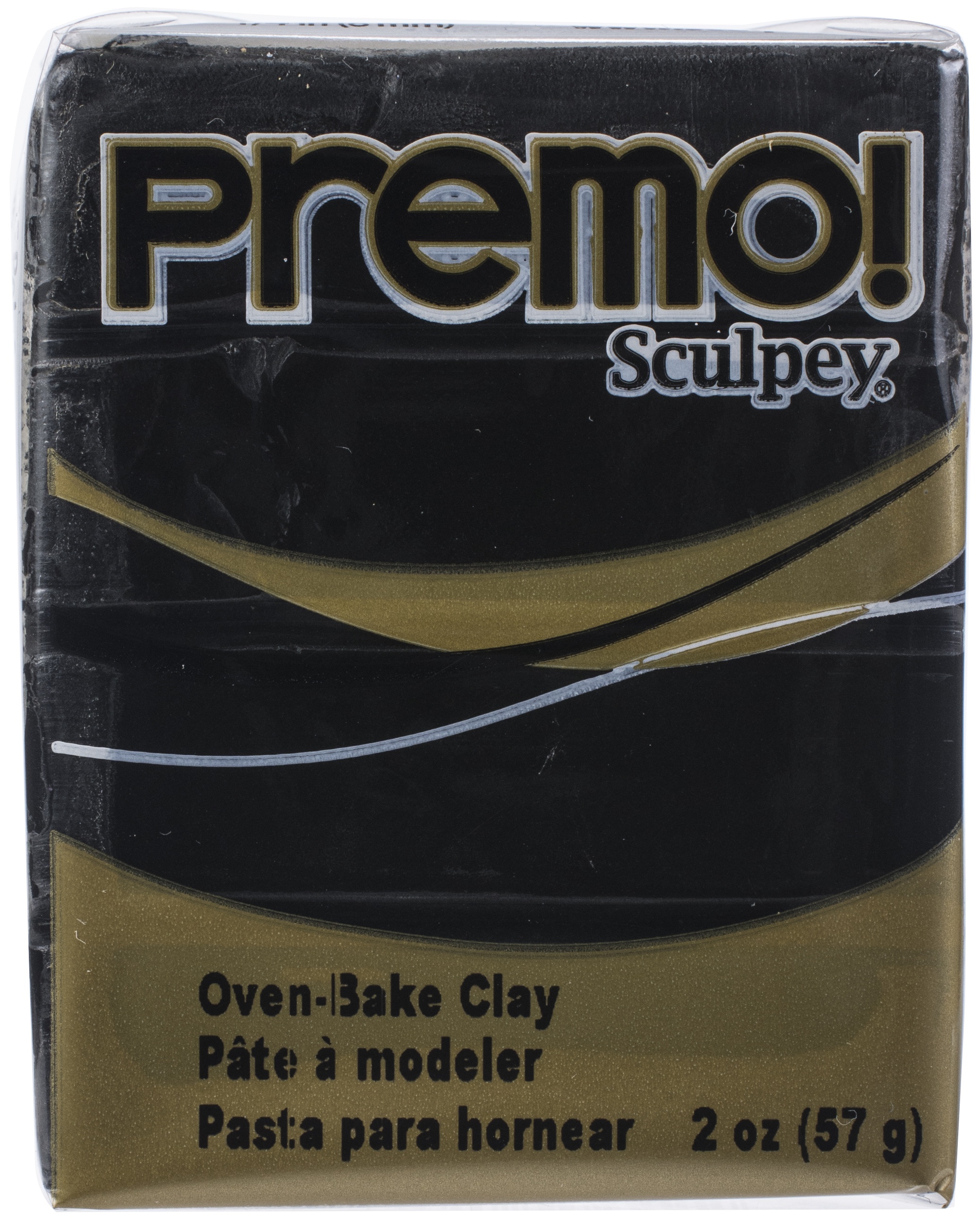 Multipack of 15 - Premo Sculpey Polymer Clay 2oz-Black